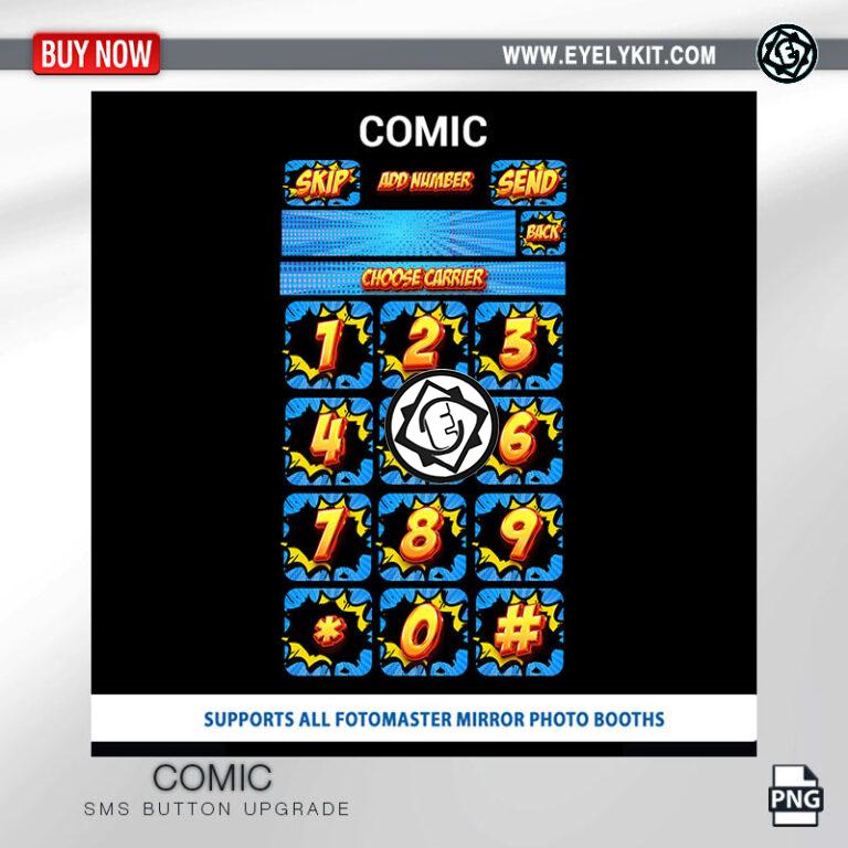 Fotomaster SMS Buttons OVERLAY-PHOTOBOOTH-ANIMATION-IPAD-MIRROR-FREE-comics