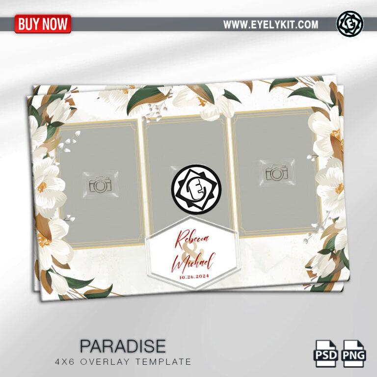 wedding photo booth templates OVERLAY-PHOTOBOOTH-ANIMATION-IPAD-MIRROR-FREE-paradise-3pic-p