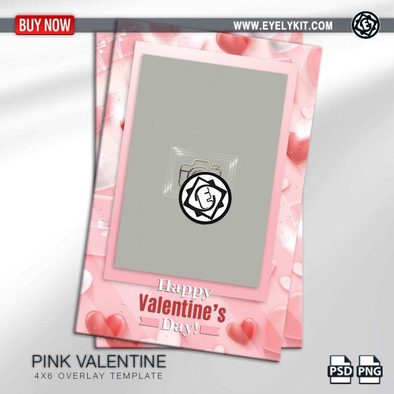 Valentine Overlay Template OVERLAY-PHOTOBOOTH-ANIMATION-IPAD-MIRROR-FREE-pink-valentine-1pic-p