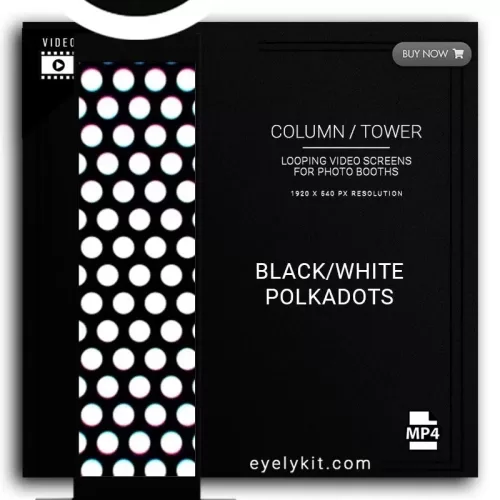 COLUMN PILLAR TOWER VIDEO column-tower-screens-FOR-PHOTO-BOOTHS-EYELYKIT-BLACK-WHITE