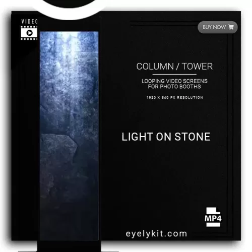 COLUMN PILLAR TOWER VIDEO column-tower-screens-FOR-PHOTO-BOOTHS-EYELYKIT-LIGHT-ON-STONE