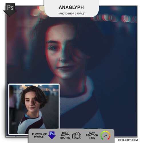 Anaglyph Effect Droplet- Anaglyph Effect Droplet. This Photoshop droplet transforms ordinary photos into eye-catching anaglyph-style masterpieces, creating a layered, three-dimensional look with a nostalgic flair.