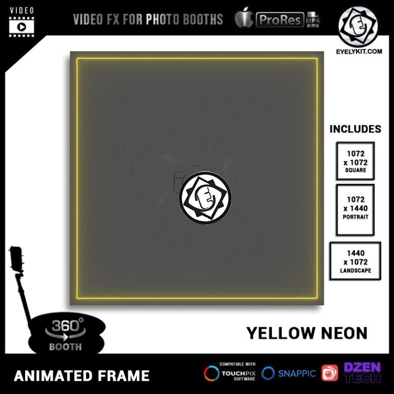 360 Photo Booth Effects TOUCHPIX_ANIMATED_OVERLAY-VIDEO_FX-SNAPPIC-DZENTECH-LUMABOOTH-frame-yellow-neon