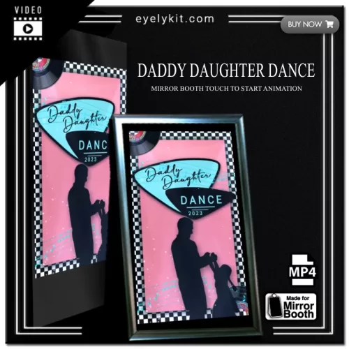 Mirror Booth Start Screens mirror-photo-booth-animation-touch-to-start-daddy-daughter-dance