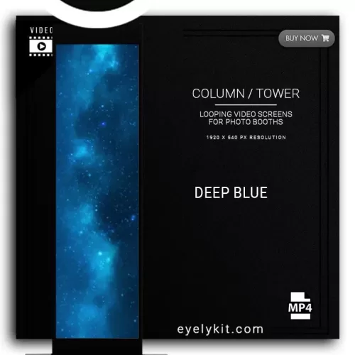 COLUMN PILLAR TOWER VIDEO column-tower-screens-FOR-PHOTO-BOOTHS-EYELYKIT-DEEP-BLUE