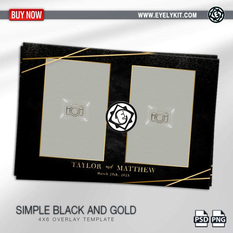 PHOTO BOOTH OVERLAY OVERLAY-PHOTOBOOTH-ANIMATION-IPAD-MIRROR-FREE-SIMPLE-BLACK-AND-GOLD-2PICP