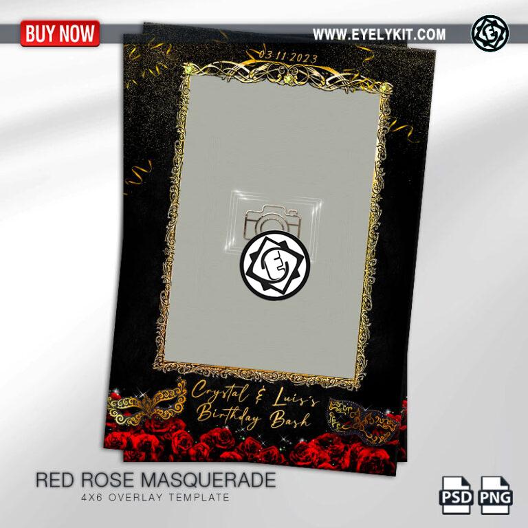 PHOTO BOOTH OVERLAY OVERLAY-PHOTOBOOTH-ANIMATION-IPAD-red-rose-masquerade-1pic-p