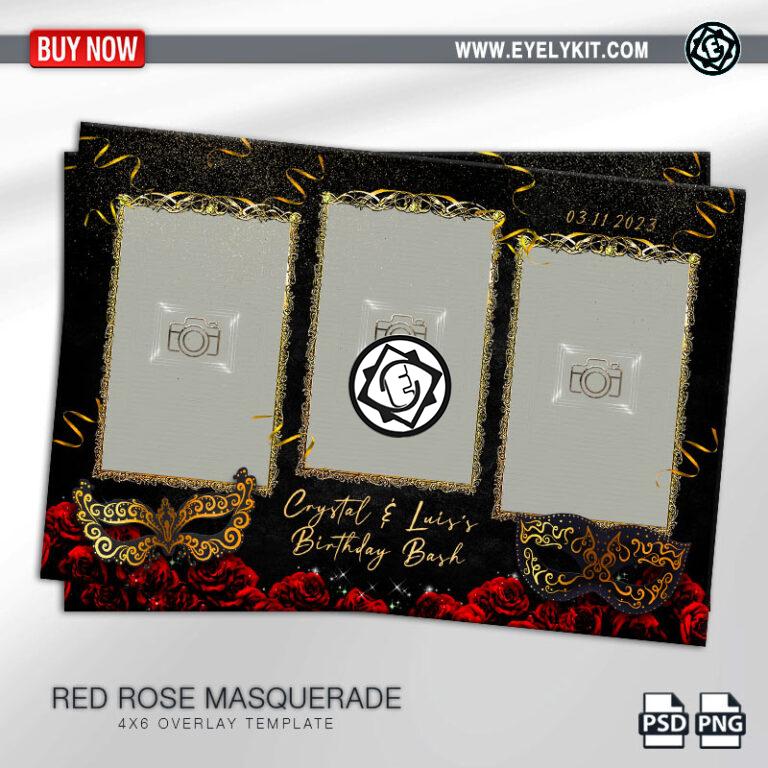 PHOTO BOOTH OVERLAY OVERLAY-PHOTOBOOTH-ANIMATION-IPAD-red-rose-masquerade-3pic-p