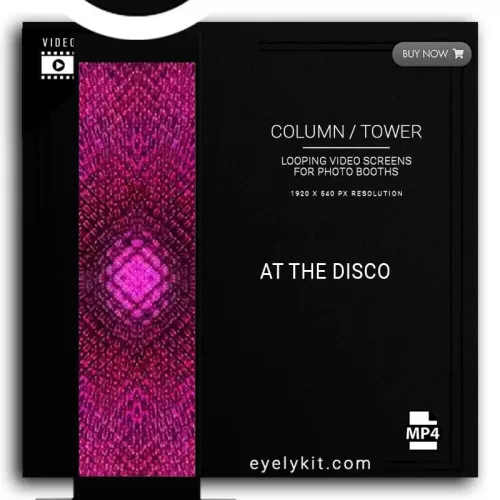 COLUMN PILLAR TOWER VIDEO column-tower-screens-FOR-PHOTO-BOOTHS-EYELYKIT-AT-THE-DISCO