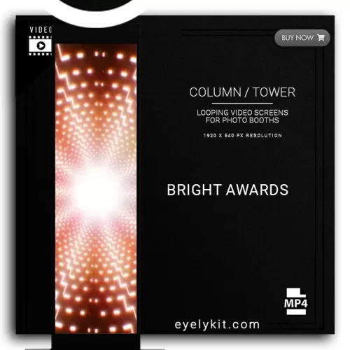 COLUMN PILLAR TOWER VIDEO column-tower-screens-FOR-PHOTO-BOOTHS-EYELYKIT-BRIGHT-AWARDS