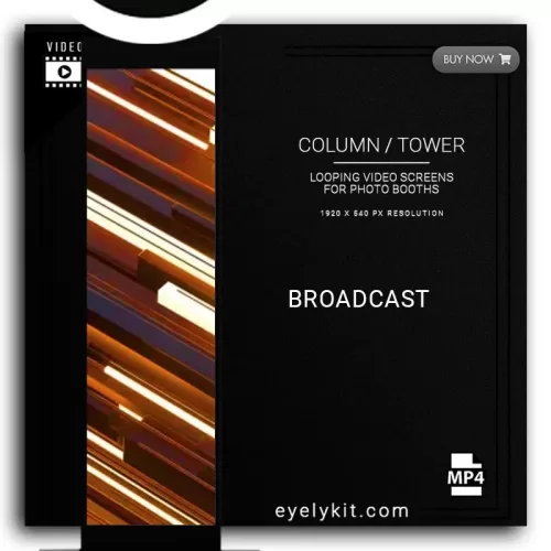 COLUMN PILLAR TOWER VIDEO column-tower-screens-FOR-PHOTO-BOOTHS-EYELYKIT-BROADCAST