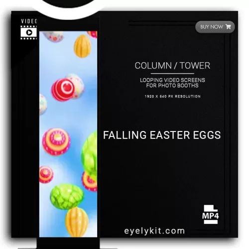 COLUMN PILLAR TOWER VIDEO1 column-tower-screens-FOR-PHOTO-BOOTHS-EYELYKIT-FALLING-EASTER-EGGS