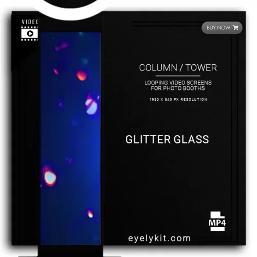 COLUMN PILLAR TOWER VIDEO column-tower-screens-FOR-PHOTO-BOOTHS-EYELYKIT-GLITTER-GLASS