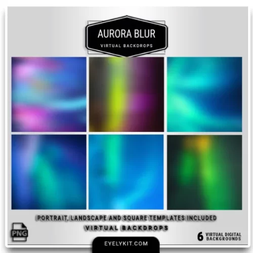 Aurora Studio Virtual Backdrops- a mesmerizing collection inspired by the enchanting hues of the aurora borealis. Perfect for weddings, corporate events, parties, and photo shoots looking for a dreamy, ethereal vibe, these backdrops feature soft, blurred color gradients that evoke the beauty of natural light displays.