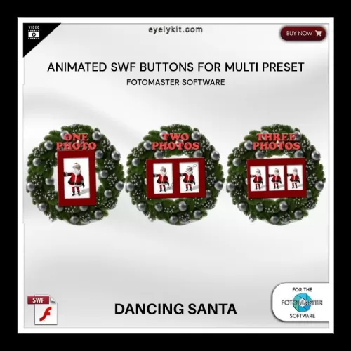 FOTOMASTER MULTI PRESET BUTTONS MULIT-PRESET-ANIMATED-BUTTONS-FOTOMASTER-dancing-santa