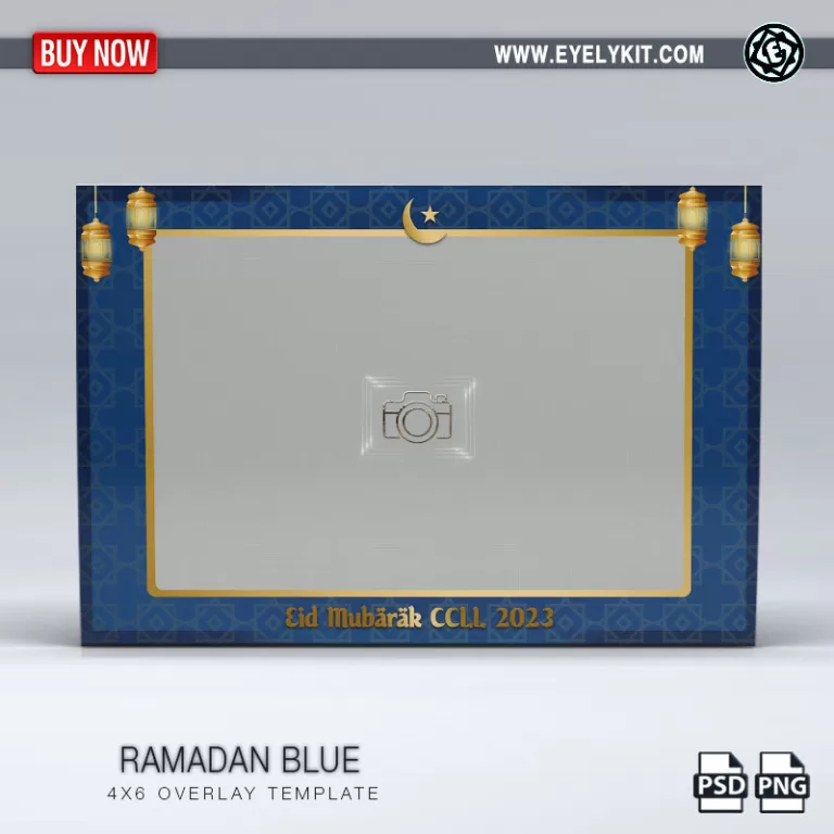 PHOTO BOOTH OVERLAY PHOTOBOOTH-OVERLAY-RAMADAN-BLUE-1PICL