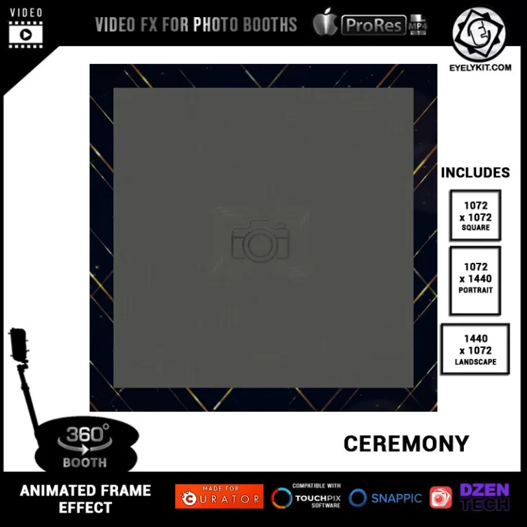 360 Photo Booth Effects animated-frame-for-360-photo-booth-CEREMONY