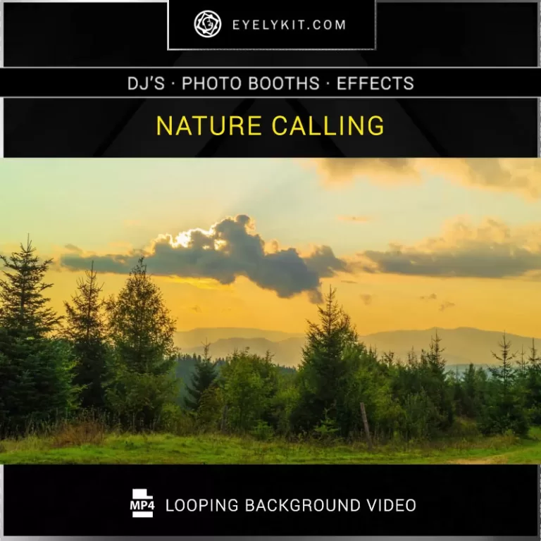 PHOTO BOOTH VIDEO BACKGROUND background-video-effects-nature-calling