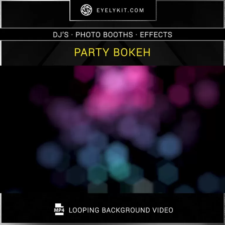 PHOTO BOOTH VIDEO BACKGROUND background-video-effects-party-bokeh