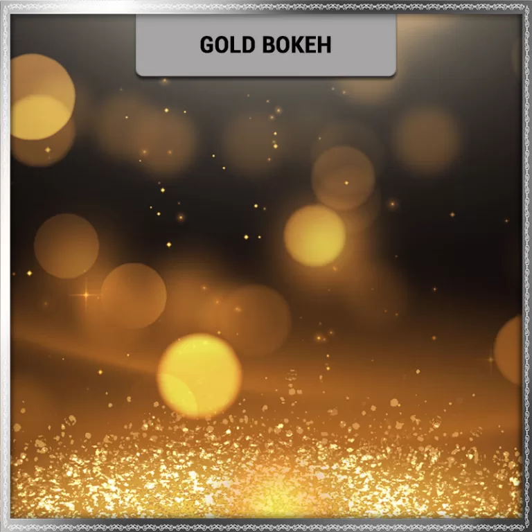 VIRTUAL BACKDROP gold-bokeh