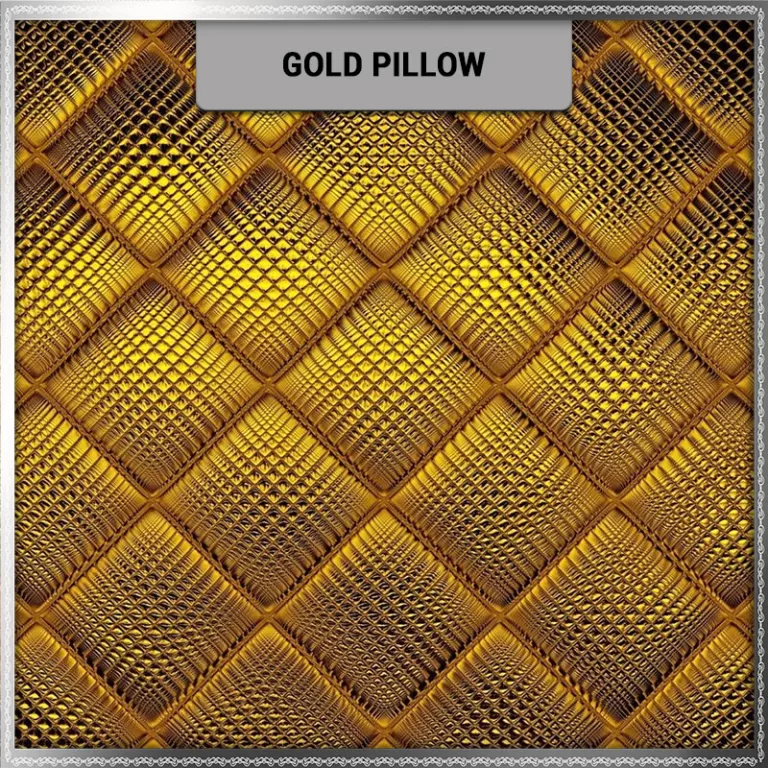 VIRTUAL BACKDROP gold-pillow