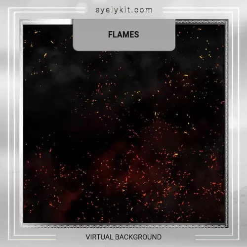 VIRTUAL BACKDROP flame photo-booth-backdrop-background-FLAMES