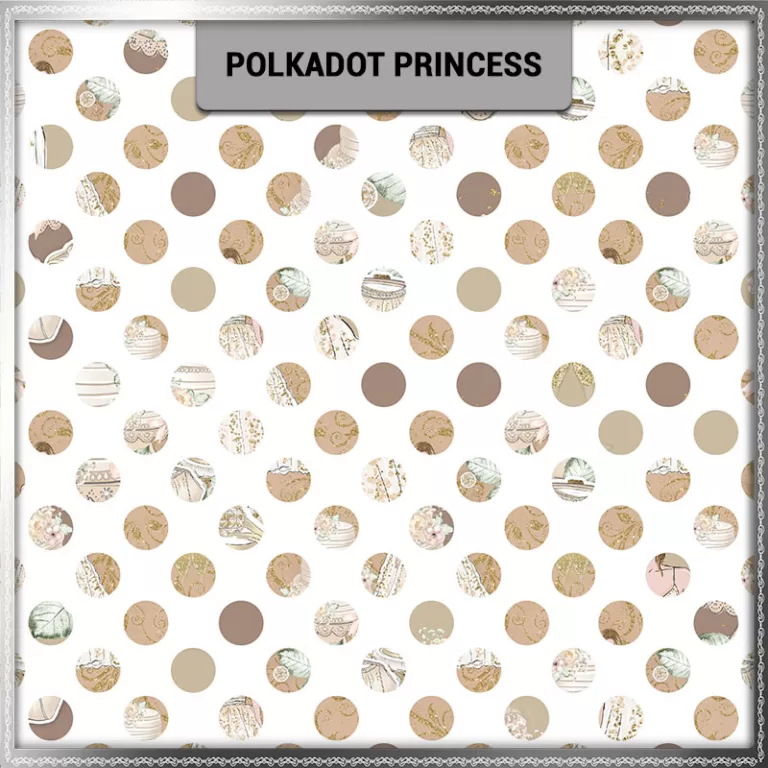 VIRTUAL BACKDROP polkadot-princess