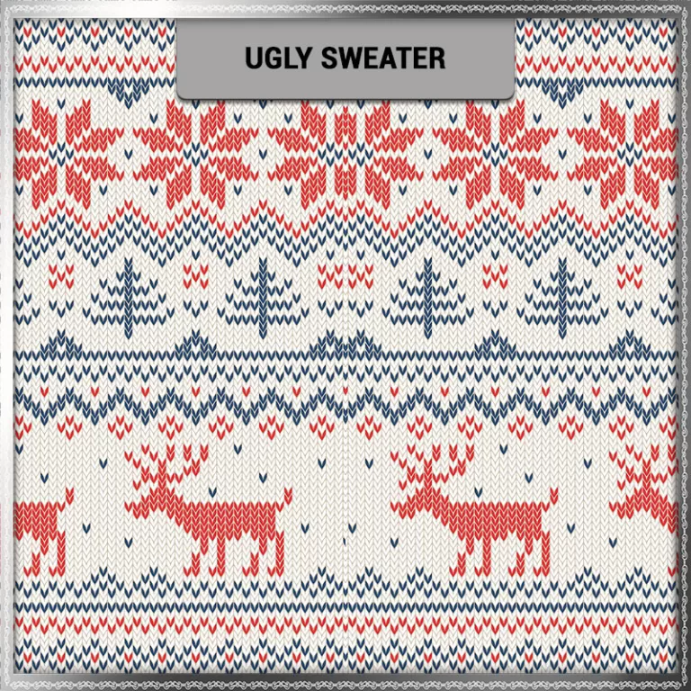 VIRTUAL BACKDROP ugly-sweater