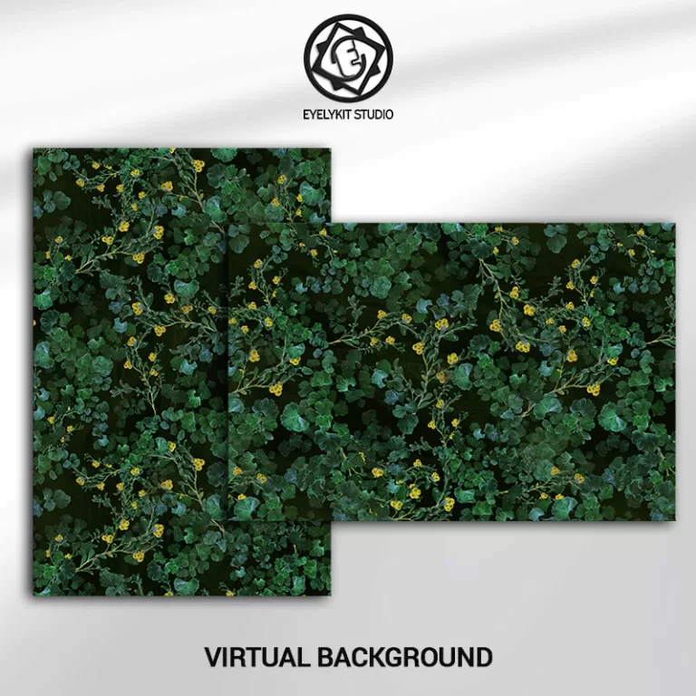 virtual-backdrop-photobooth-DARK-GREEN-PLANTS-3