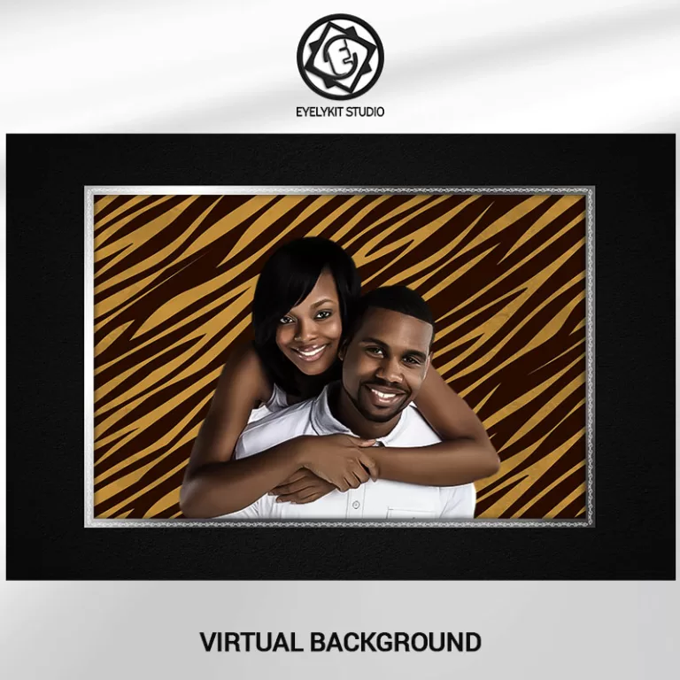 virtual-backdrop-photobooth-GOLD-ZEBRA-3