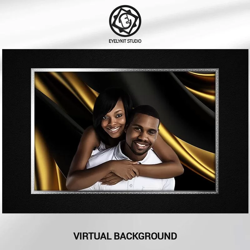 VIRTUAL BACKDROP virtual-backdrop-photobooth-balck-gold-wave1