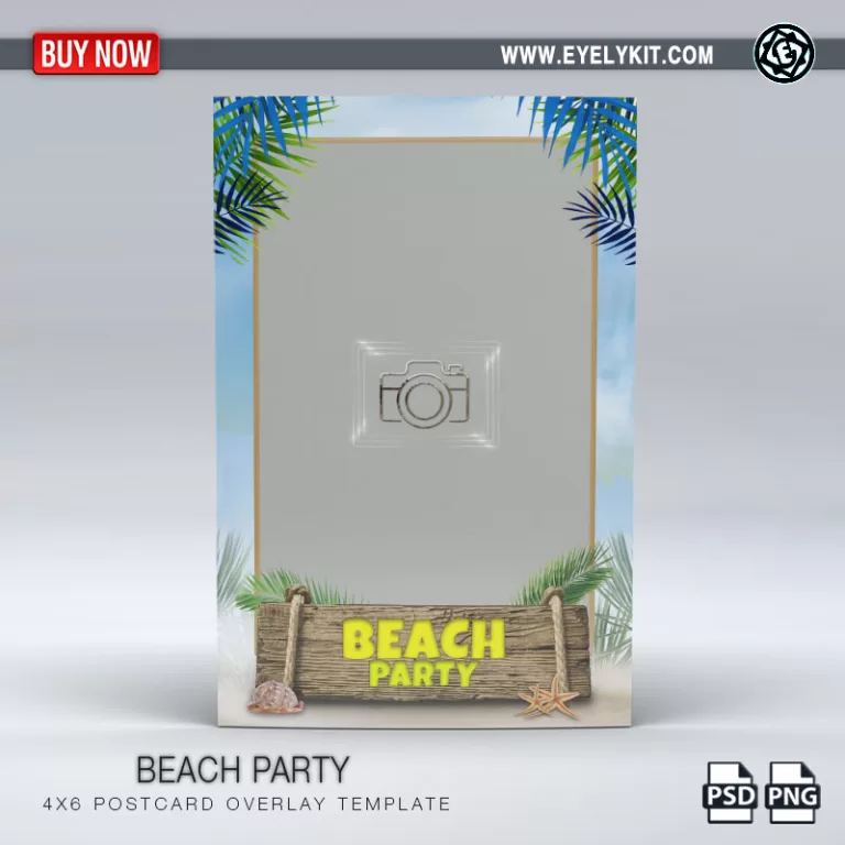 PHOTO BOOTH OVERLAY OVERLAY-TEMPLATE-beach-party-1picp