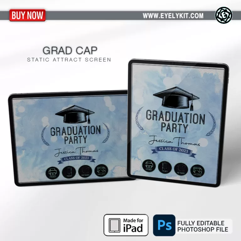 editable grad ipad screens IPAD STATIC SCREEN ipad-attract-screen-static-photobooth-how-to-make-an-overlay-GRAD-CAP-1