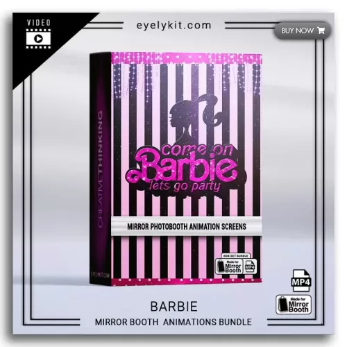 Barbie Photobooth Animations Mirror-Booth-Boxsets-animations-for-photo-booths-barbie