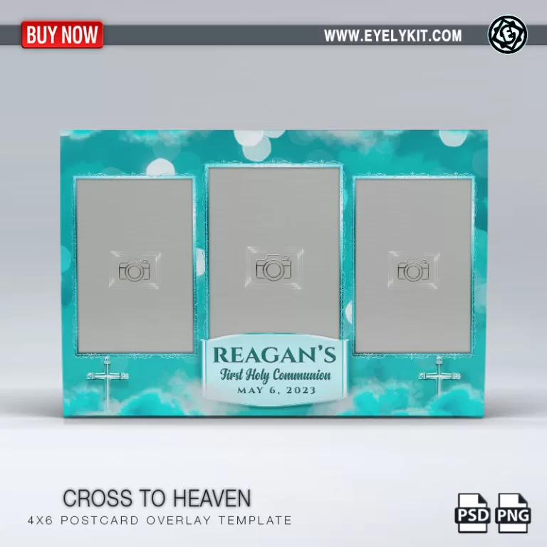 PHOTO BOOTH OVERLAY OVERLAY-TEMPLATE-CROSS-TO-HEAVEN-3PICP