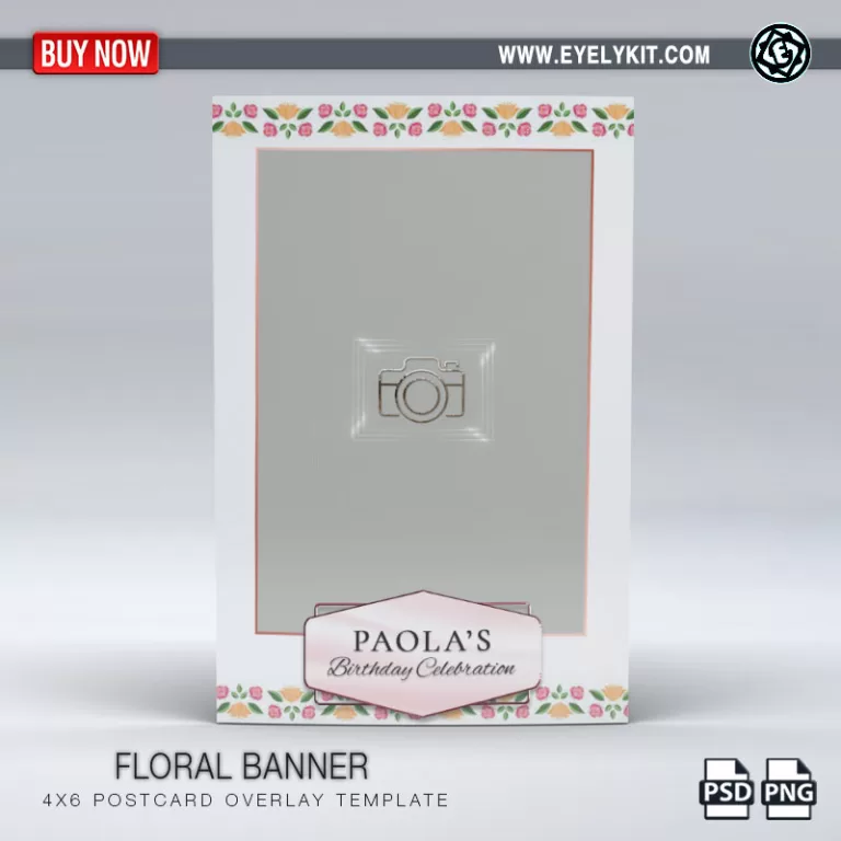 PHOTO BOOTH OVERLAY OVERLAY-TEMPLATE-floral-banner-1picp