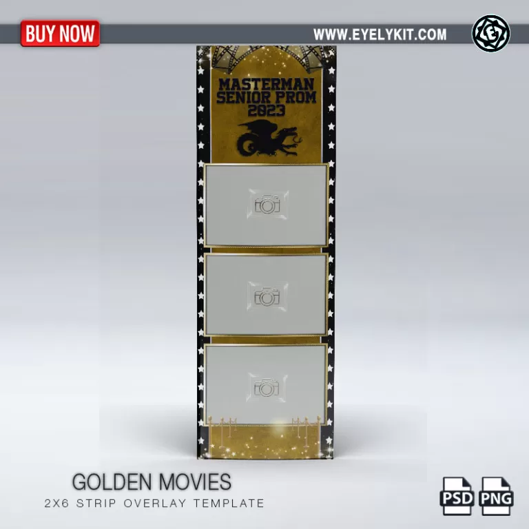 PHOTO BOOTH OVERLAY OVERLAY-TEMPLATE-golden-movies