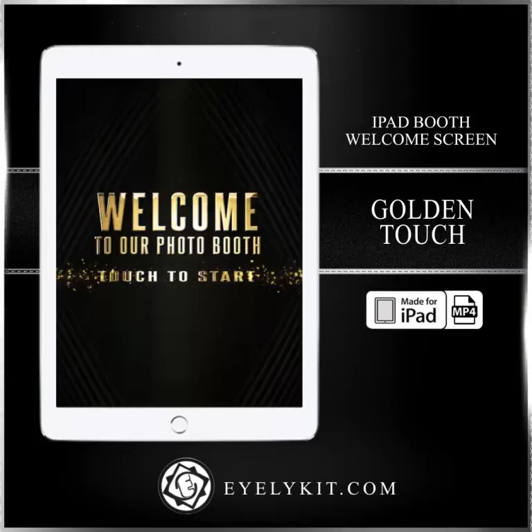 iPad Photo Booth Screen IPAD-PHOTOBOOTH-ATTRACT-SCREEN-golden-touch