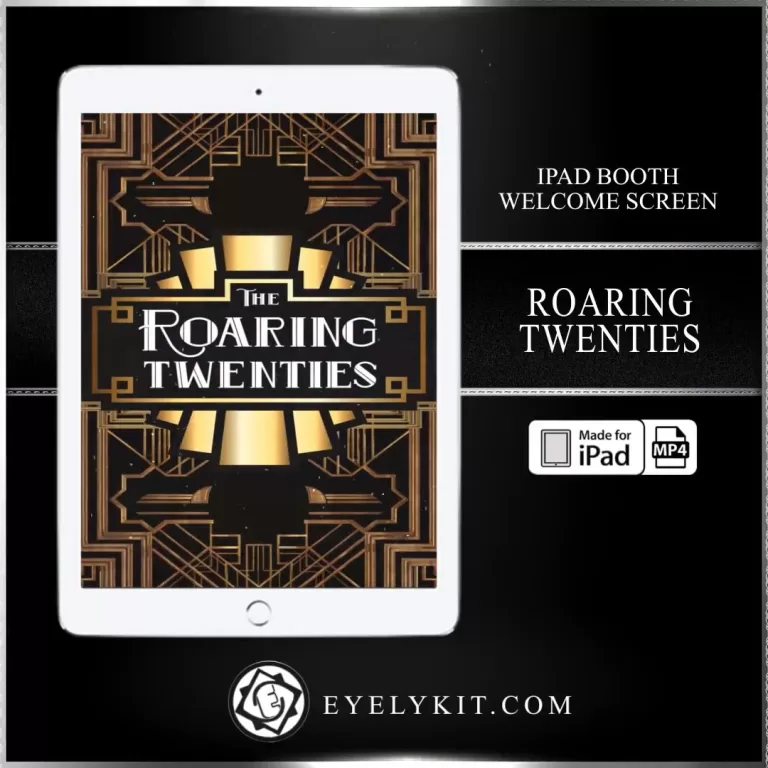 iPad Photo Booth Screen IPAD-PHOTOBOOTH-ATTRACT-SCREEN-roaring-twenties