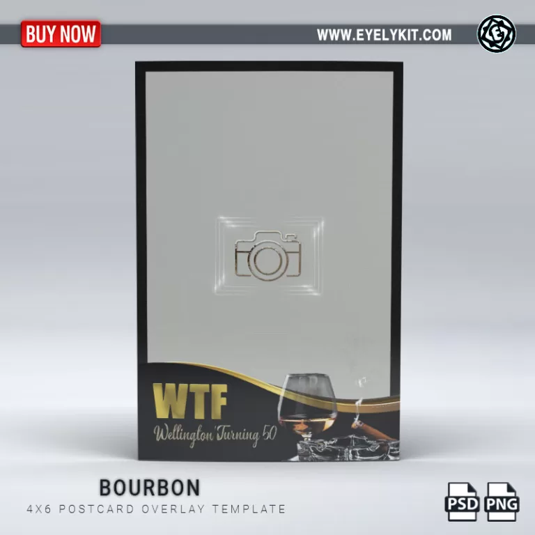 PHOTO BOOTH OVERLAY OVERLAY-TEMPLATE-BOURBON-1PICP