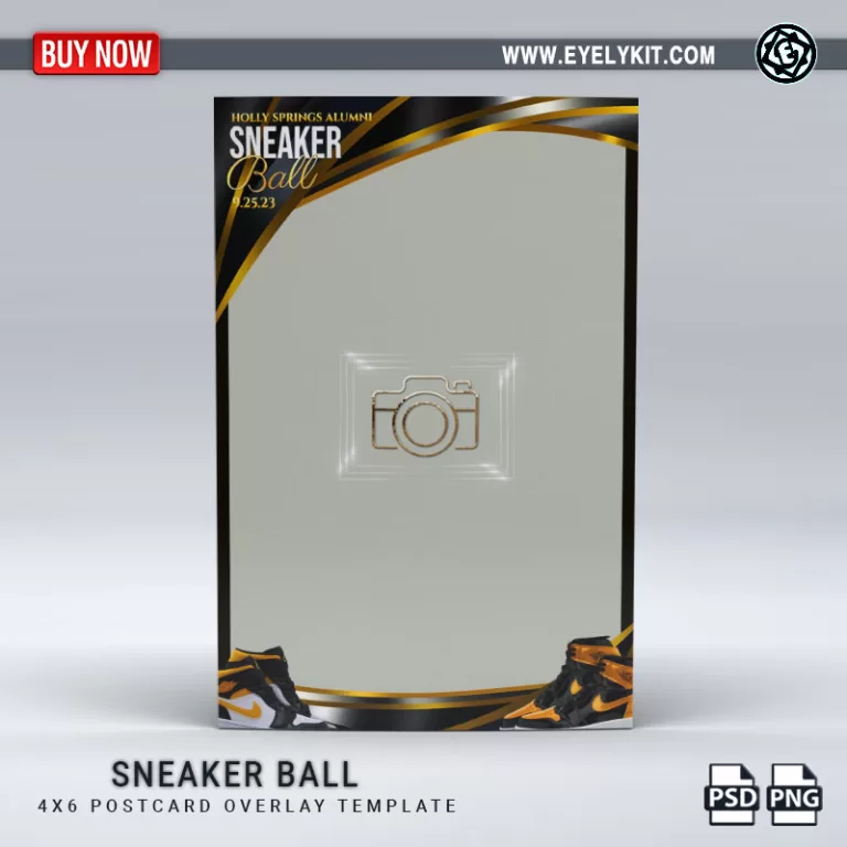 PHOTO BOOTH OVERLAY OVERLAY-TEMPLATE-SNEAKER-BALL-1PICP