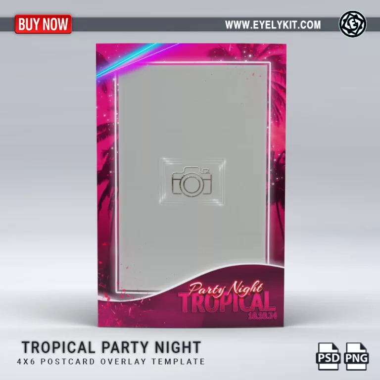 PHOTO BOOTH OVERLAY OVERLAY-TEMPLATE-TROPICAL-PARTY-NIGHT-1PICP