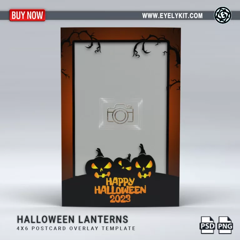 PHOTO BOOTH OVERLAY OVERLAY-TEMPLATE-halloween-lanterns-1picp