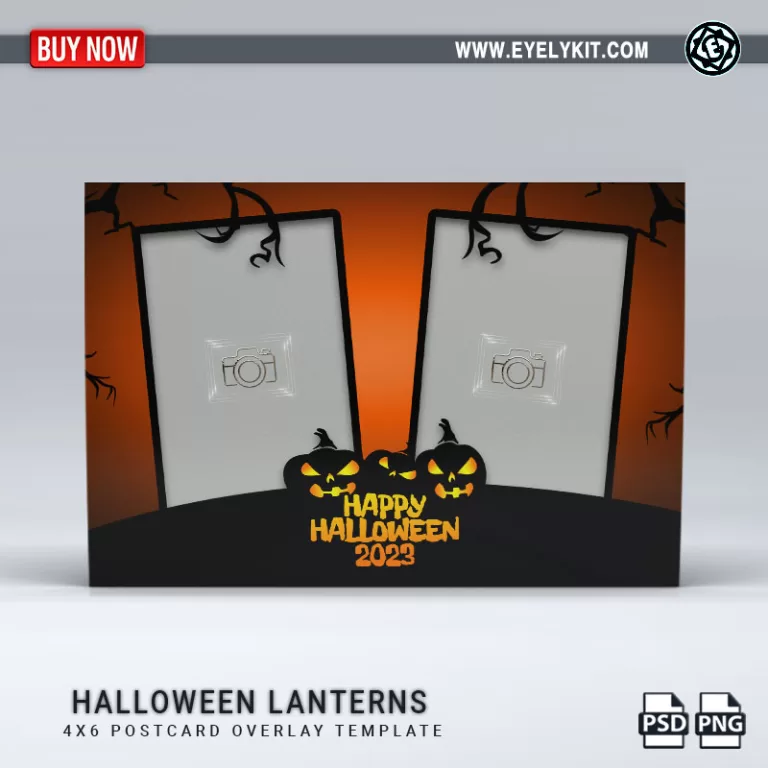 PHOTO BOOTH OVERLAY OVERLAY-TEMPLATE-halloween-lanterns-2picp