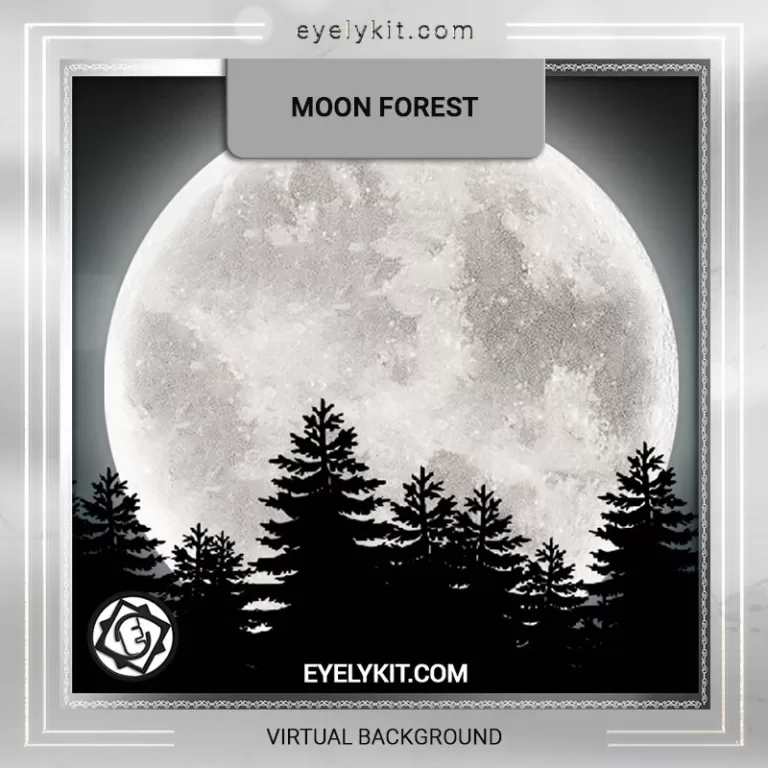 VIRTUAL BACKDROP photo-booth-backdrop-background-moon-forest-3