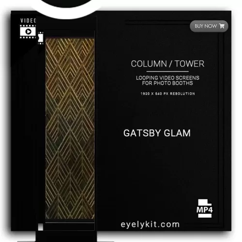 COLUMN PILLAR TOWER VIDEO COLUMN-DEMO-PHOTOBOOTH-gatsby-glam