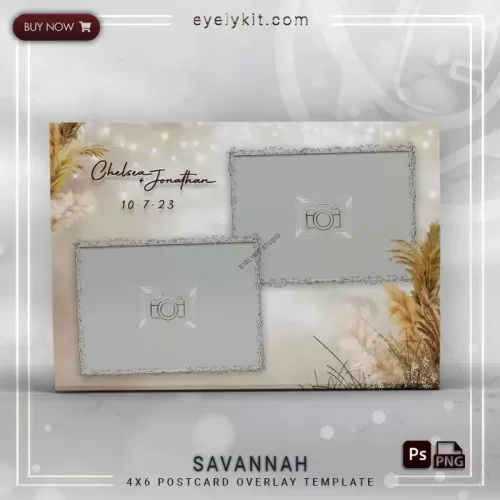 PHOTO BOOTH OVERLAY OVERLAY-TEMPLATE-SAVANNAH-2PICL