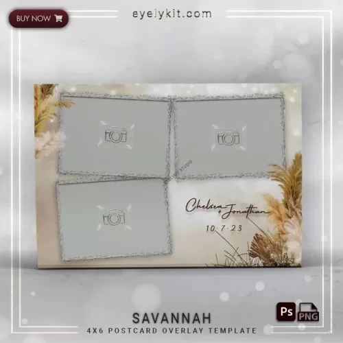 PHOTO BOOTH OVERLAY OVERLAY-TEMPLATE-SAVANNAH-3PICL