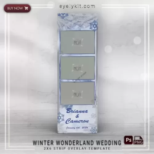 PHOTO BOOTH OVERLAY OVERLAY-TEMPLATE-WINTER-WONDERLAND-WEDDING-2X6-L