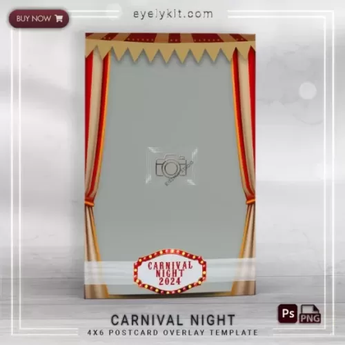 PHOTO BOOTH OVERLAY OVERLAY-TEMPLATE-carnival-night-1picp